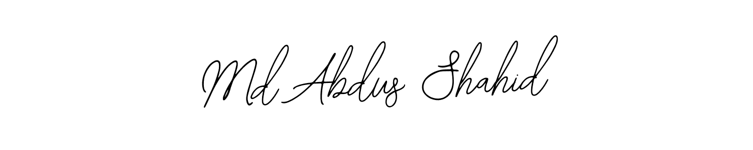 Make a beautiful signature design for name Md Abdus Shahid. With this signature (Bearetta-2O07w) style, you can create a handwritten signature for free. Md Abdus Shahid signature style 12 images and pictures png