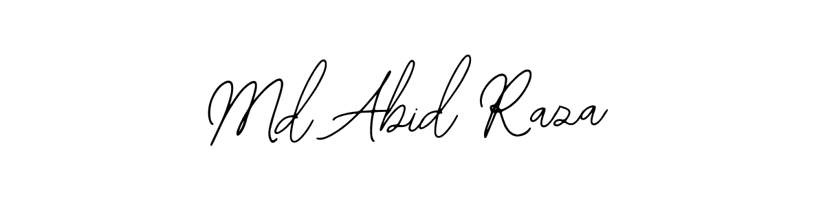 Design your own signature with our free online signature maker. With this signature software, you can create a handwritten (Bearetta-2O07w) signature for name Md Abid Raza. Md Abid Raza signature style 12 images and pictures png