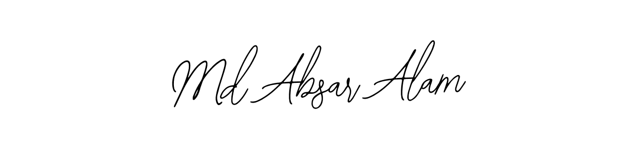 Make a beautiful signature design for name Md Absar Alam. With this signature (Bearetta-2O07w) style, you can create a handwritten signature for free. Md Absar Alam signature style 12 images and pictures png