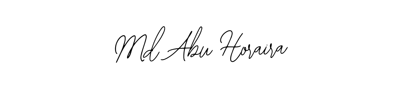 Bearetta-2O07w is a professional signature style that is perfect for those who want to add a touch of class to their signature. It is also a great choice for those who want to make their signature more unique. Get Md Abu Horaira name to fancy signature for free. Md Abu Horaira signature style 12 images and pictures png