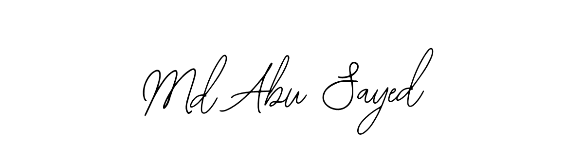 Make a beautiful signature design for name Md Abu Sayed. Use this online signature maker to create a handwritten signature for free. Md Abu Sayed signature style 12 images and pictures png