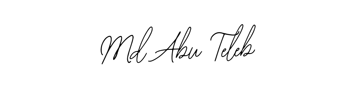 How to Draw Md Abu Teleb signature style? Bearetta-2O07w is a latest design signature styles for name Md Abu Teleb. Md Abu Teleb signature style 12 images and pictures png