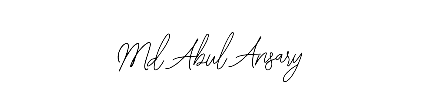 Also we have Md Abul Ansary name is the best signature style. Create professional handwritten signature collection using Bearetta-2O07w autograph style. Md Abul Ansary signature style 12 images and pictures png