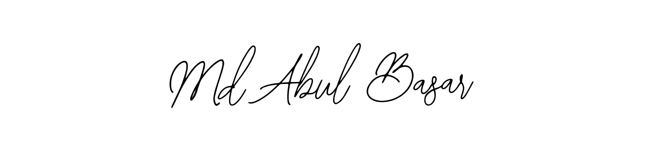 Bearetta-2O07w is a professional signature style that is perfect for those who want to add a touch of class to their signature. It is also a great choice for those who want to make their signature more unique. Get Md Abul Basar name to fancy signature for free. Md Abul Basar signature style 12 images and pictures png