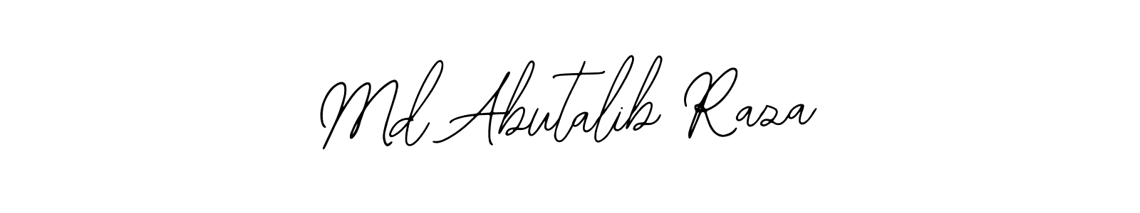 Make a beautiful signature design for name Md Abutalib Raza. Use this online signature maker to create a handwritten signature for free. Md Abutalib Raza signature style 12 images and pictures png