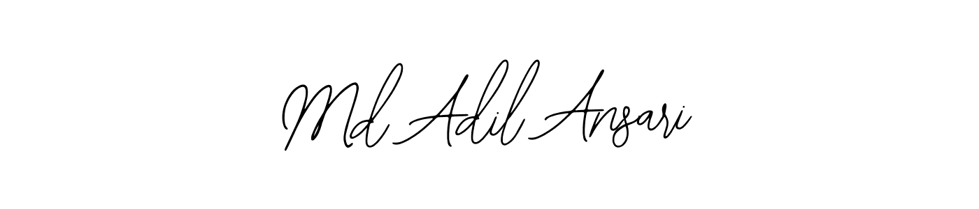 Also You can easily find your signature by using the search form. We will create Md Adil Ansari name handwritten signature images for you free of cost using Bearetta-2O07w sign style. Md Adil Ansari signature style 12 images and pictures png