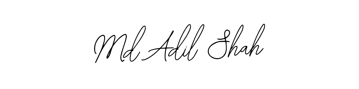 Use a signature maker to create a handwritten signature online. With this signature software, you can design (Bearetta-2O07w) your own signature for name Md Adil Shah. Md Adil Shah signature style 12 images and pictures png