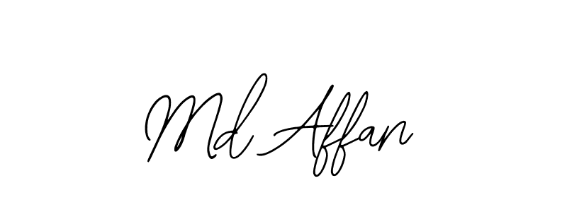 Create a beautiful signature design for name Md Affan. With this signature (Bearetta-2O07w) fonts, you can make a handwritten signature for free. Md Affan signature style 12 images and pictures png