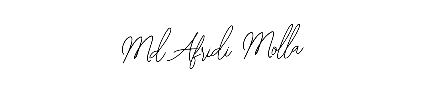 How to Draw Md Afridi Molla signature style? Bearetta-2O07w is a latest design signature styles for name Md Afridi Molla. Md Afridi Molla signature style 12 images and pictures png