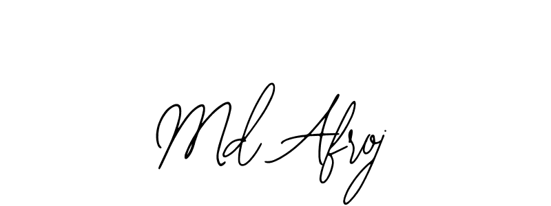 Design your own signature with our free online signature maker. With this signature software, you can create a handwritten (Bearetta-2O07w) signature for name Md Afroj. Md Afroj signature style 12 images and pictures png