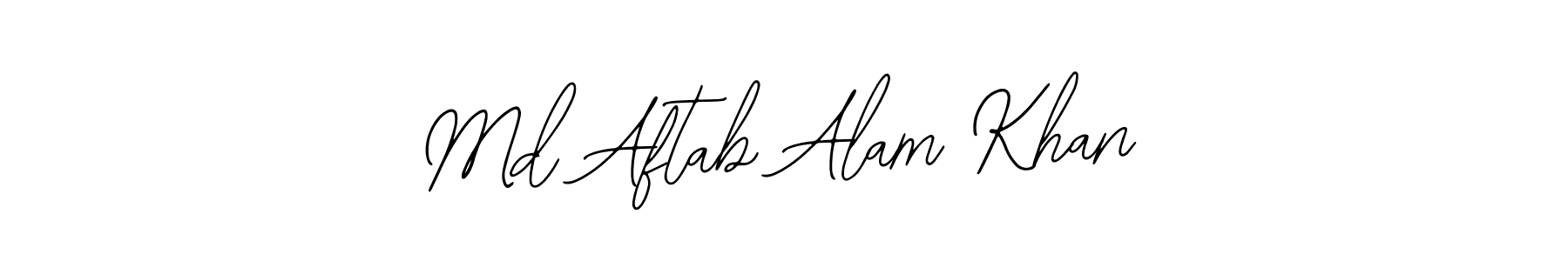 You should practise on your own different ways (Bearetta-2O07w) to write your name (Md Aftab Alam Khan) in signature. don't let someone else do it for you. Md Aftab Alam Khan signature style 12 images and pictures png