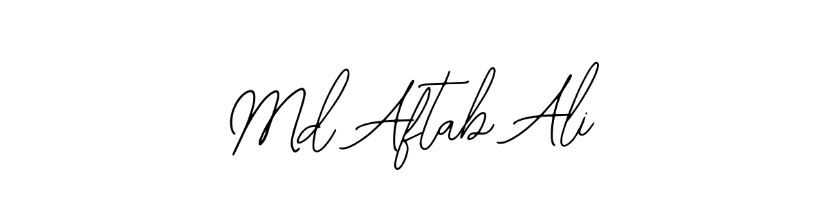 Also we have Md Aftab Ali name is the best signature style. Create professional handwritten signature collection using Bearetta-2O07w autograph style. Md Aftab Ali signature style 12 images and pictures png