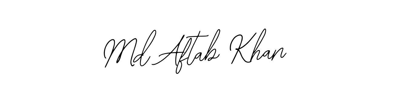 You can use this online signature creator to create a handwritten signature for the name Md Aftab Khan. This is the best online autograph maker. Md Aftab Khan signature style 12 images and pictures png