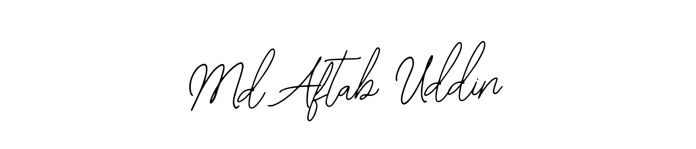 Also we have Md Aftab Uddin name is the best signature style. Create professional handwritten signature collection using Bearetta-2O07w autograph style. Md Aftab Uddin signature style 12 images and pictures png