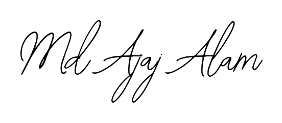 You should practise on your own different ways (Bearetta-2O07w) to write your name (Md Ajaj Alam) in signature. Don't let someone else do it for you. Md Ajaj Alam signature style 12 images and pictures png