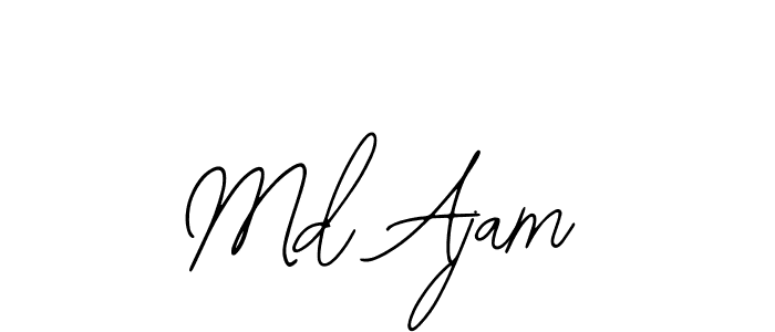 How to make Md Ajam signature? Bearetta-2O07w is a professional autograph style. Create handwritten signature for Md Ajam name. Md Ajam signature style 12 images and pictures png