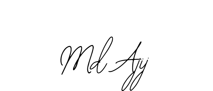 Create a beautiful signature design for name Md Ajij. With this signature (Bearetta-2O07w) fonts, you can make a handwritten signature for free. Md Ajij signature style 12 images and pictures png