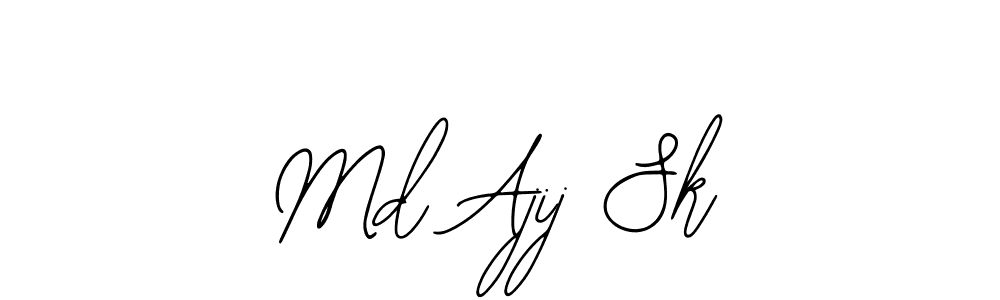 Design your own signature with our free online signature maker. With this signature software, you can create a handwritten (Bearetta-2O07w) signature for name Md Ajij Sk. Md Ajij Sk signature style 12 images and pictures png