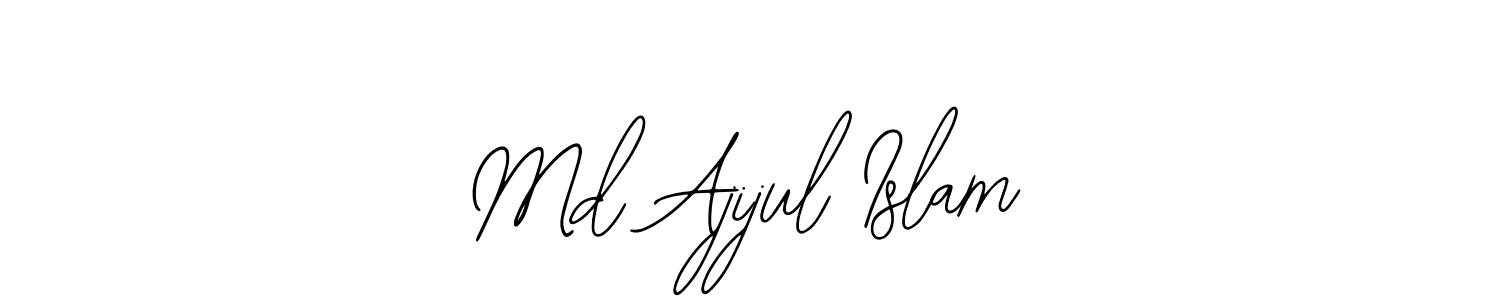 How to make Md Ajijul Islam signature? Bearetta-2O07w is a professional autograph style. Create handwritten signature for Md Ajijul Islam name. Md Ajijul Islam signature style 12 images and pictures png