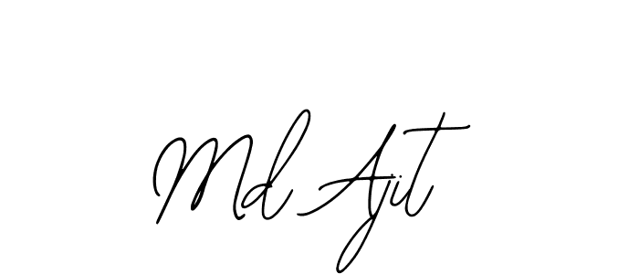 This is the best signature style for the Md Ajit name. Also you like these signature font (Bearetta-2O07w). Mix name signature. Md Ajit signature style 12 images and pictures png