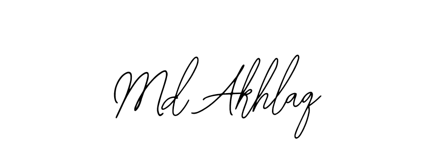 Make a beautiful signature design for name Md Akhlaq. Use this online signature maker to create a handwritten signature for free. Md Akhlaq signature style 12 images and pictures png