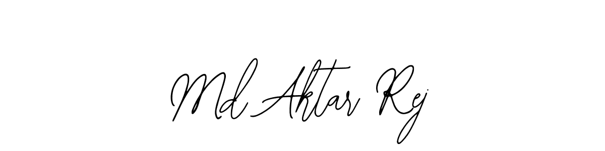Md Aktar Rej stylish signature style. Best Handwritten Sign (Bearetta-2O07w) for my name. Handwritten Signature Collection Ideas for my name Md Aktar Rej. Md Aktar Rej signature style 12 images and pictures png