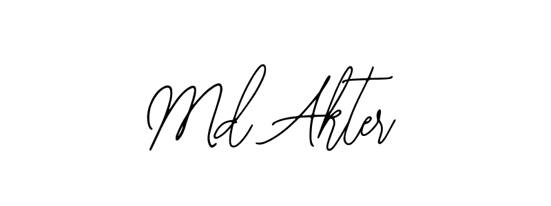 Similarly Bearetta-2O07w is the best handwritten signature design. Signature creator online .You can use it as an online autograph creator for name Md Akter. Md Akter signature style 12 images and pictures png
