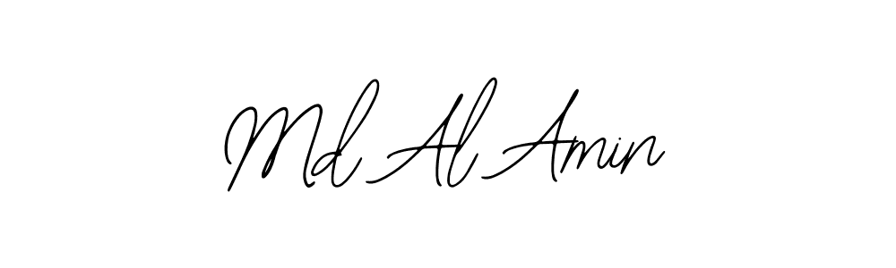 Use a signature maker to create a handwritten signature online. With this signature software, you can design (Bearetta-2O07w) your own signature for name Md Al Amin. Md Al Amin signature style 12 images and pictures png