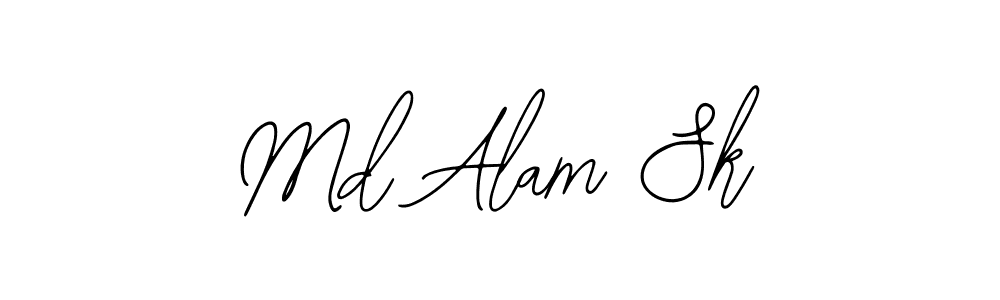 Similarly Bearetta-2O07w is the best handwritten signature design. Signature creator online .You can use it as an online autograph creator for name Md Alam Sk. Md Alam Sk signature style 12 images and pictures png