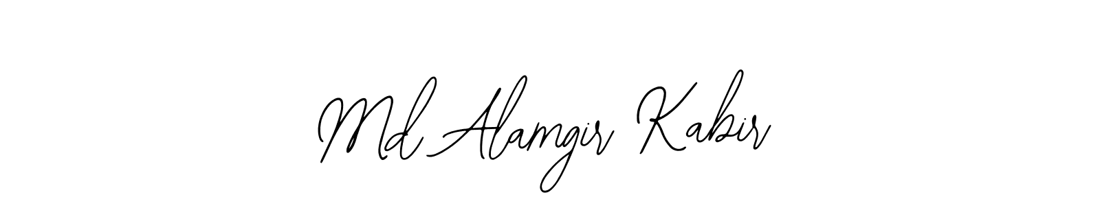 This is the best signature style for the Md Alamgir Kabir name. Also you like these signature font (Bearetta-2O07w). Mix name signature. Md Alamgir Kabir signature style 12 images and pictures png