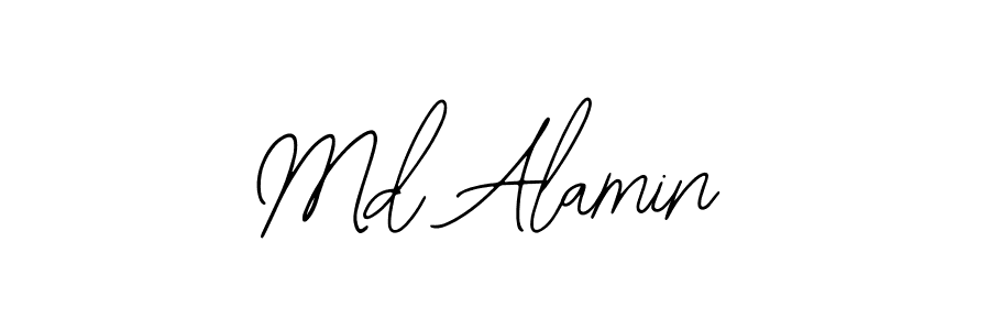 How to make Md Alamin signature? Bearetta-2O07w is a professional autograph style. Create handwritten signature for Md Alamin name. Md Alamin signature style 12 images and pictures png