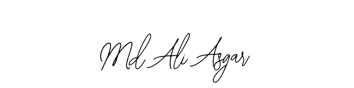 How to Draw Md Ali Asgar signature style? Bearetta-2O07w is a latest design signature styles for name Md Ali Asgar. Md Ali Asgar signature style 12 images and pictures png