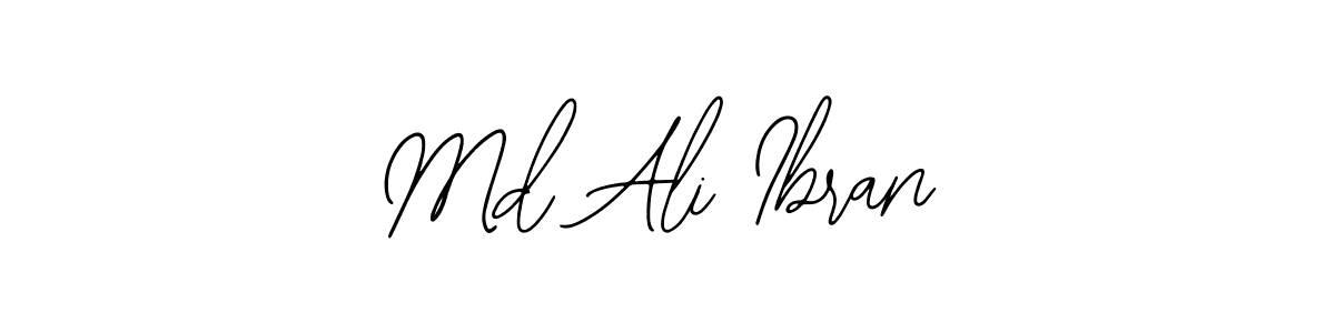 You should practise on your own different ways (Bearetta-2O07w) to write your name (Md Ali Ibran) in signature. don't let someone else do it for you. Md Ali Ibran signature style 12 images and pictures png