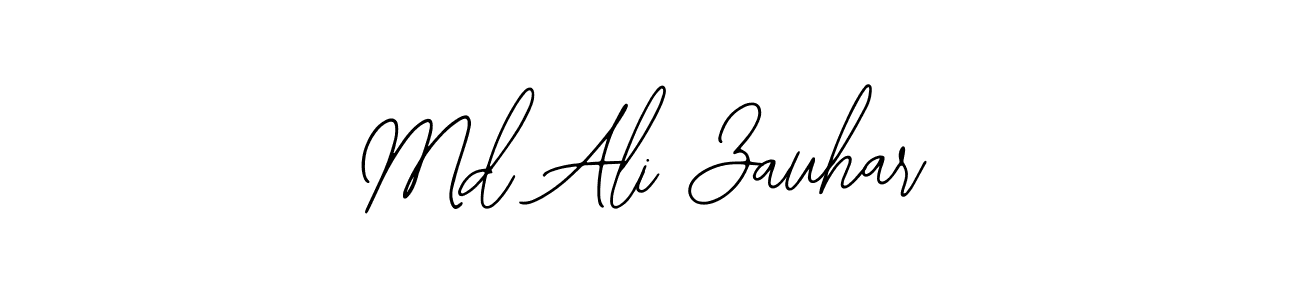 Md Ali Zauhar stylish signature style. Best Handwritten Sign (Bearetta-2O07w) for my name. Handwritten Signature Collection Ideas for my name Md Ali Zauhar. Md Ali Zauhar signature style 12 images and pictures png