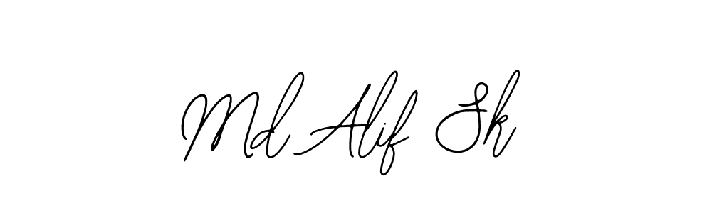 Also You can easily find your signature by using the search form. We will create Md Alif Sk name handwritten signature images for you free of cost using Bearetta-2O07w sign style. Md Alif Sk signature style 12 images and pictures png