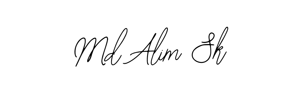 Use a signature maker to create a handwritten signature online. With this signature software, you can design (Bearetta-2O07w) your own signature for name Md Alim Sk. Md Alim Sk signature style 12 images and pictures png