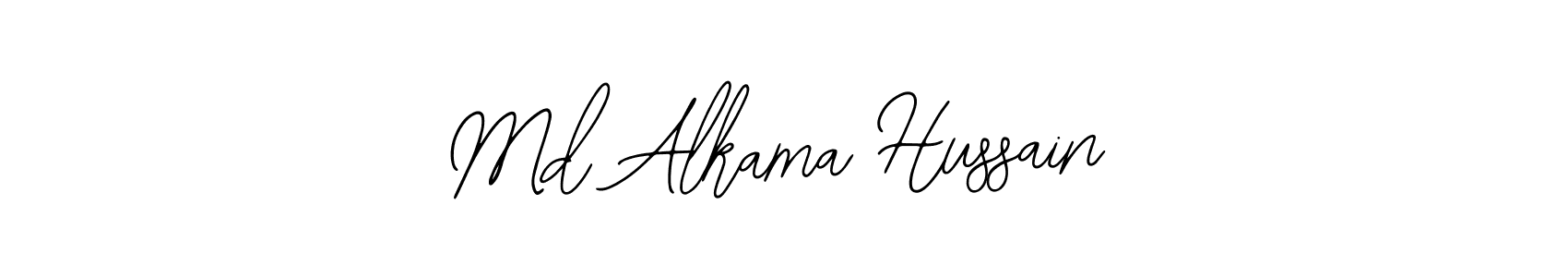 Design your own signature with our free online signature maker. With this signature software, you can create a handwritten (Bearetta-2O07w) signature for name Md Alkama Hussain. Md Alkama Hussain signature style 12 images and pictures png