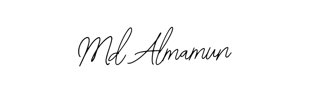 Bearetta-2O07w is a professional signature style that is perfect for those who want to add a touch of class to their signature. It is also a great choice for those who want to make their signature more unique. Get Md Almamun name to fancy signature for free. Md Almamun signature style 12 images and pictures png