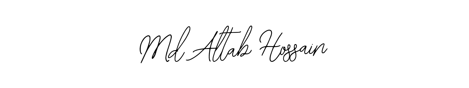 Design your own signature with our free online signature maker. With this signature software, you can create a handwritten (Bearetta-2O07w) signature for name Md Altab Hossain. Md Altab Hossain signature style 12 images and pictures png