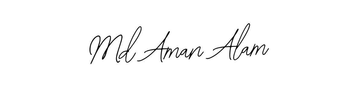 Bearetta-2O07w is a professional signature style that is perfect for those who want to add a touch of class to their signature. It is also a great choice for those who want to make their signature more unique. Get Md Aman Alam name to fancy signature for free. Md Aman Alam signature style 12 images and pictures png