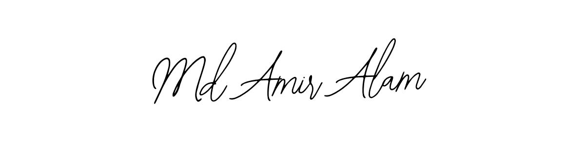 Similarly Bearetta-2O07w is the best handwritten signature design. Signature creator online .You can use it as an online autograph creator for name Md Amir Alam. Md Amir Alam signature style 12 images and pictures png