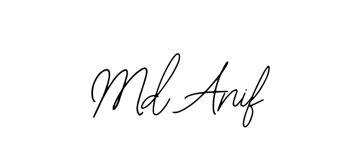if you are searching for the best signature style for your name Md Anif. so please give up your signature search. here we have designed multiple signature styles  using Bearetta-2O07w. Md Anif signature style 12 images and pictures png