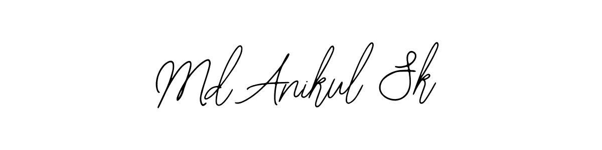 How to Draw Md Anikul Sk signature style? Bearetta-2O07w is a latest design signature styles for name Md Anikul Sk. Md Anikul Sk signature style 12 images and pictures png