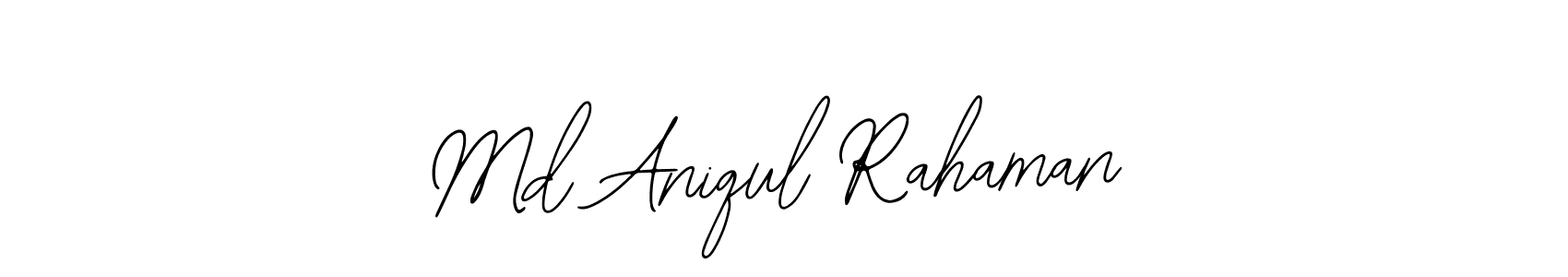 How to make Md Aniqul Rahaman signature? Bearetta-2O07w is a professional autograph style. Create handwritten signature for Md Aniqul Rahaman name. Md Aniqul Rahaman signature style 12 images and pictures png