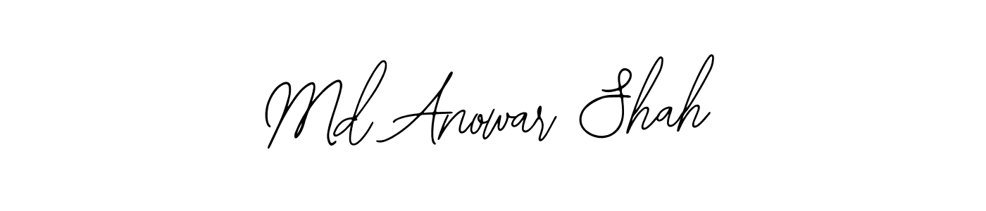 Create a beautiful signature design for name Md Anowar Shah. With this signature (Bearetta-2O07w) fonts, you can make a handwritten signature for free. Md Anowar Shah signature style 12 images and pictures png