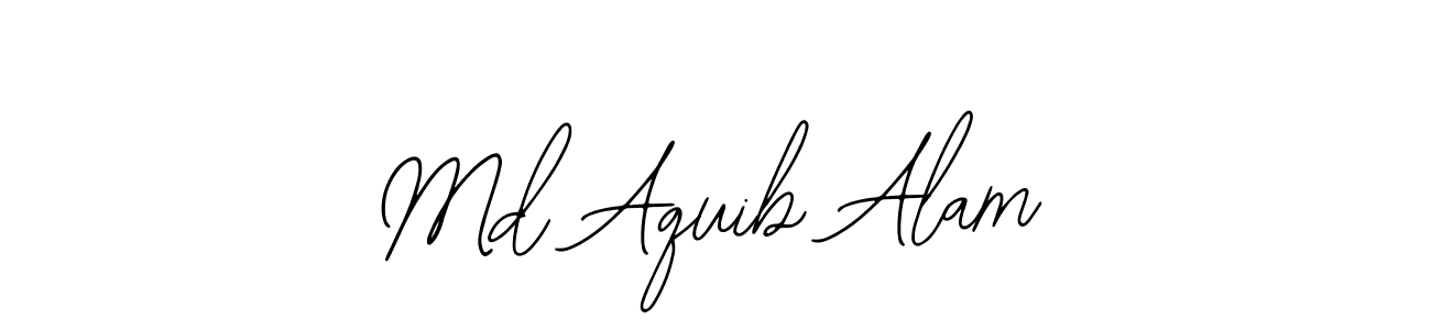 Make a beautiful signature design for name Md Aquib Alam. With this signature (Bearetta-2O07w) style, you can create a handwritten signature for free. Md Aquib Alam signature style 12 images and pictures png