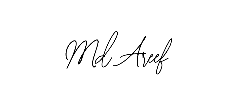 Also You can easily find your signature by using the search form. We will create Md Areef name handwritten signature images for you free of cost using Bearetta-2O07w sign style. Md Areef signature style 12 images and pictures png