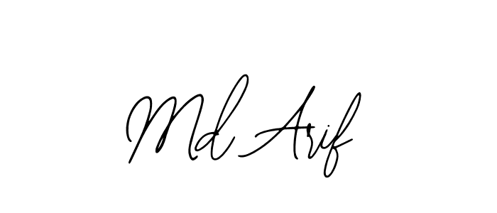 Md Arif stylish signature style. Best Handwritten Sign (Bearetta-2O07w) for my name. Handwritten Signature Collection Ideas for my name Md Arif. Md Arif signature style 12 images and pictures png