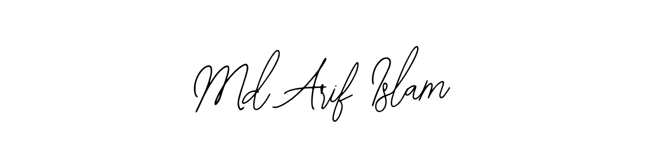 Bearetta-2O07w is a professional signature style that is perfect for those who want to add a touch of class to their signature. It is also a great choice for those who want to make their signature more unique. Get Md Arif Islam name to fancy signature for free. Md Arif Islam signature style 12 images and pictures png
