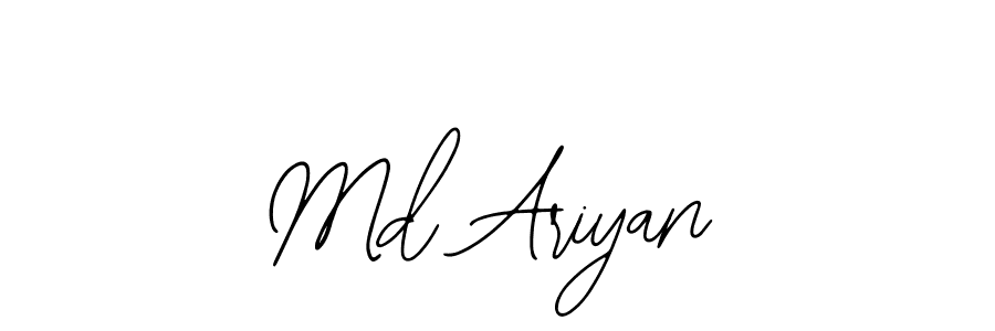 Make a beautiful signature design for name Md Ariyan. Use this online signature maker to create a handwritten signature for free. Md Ariyan signature style 12 images and pictures png